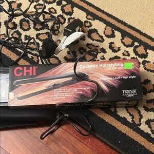 CHI Ceramic Hairstyling Iron - Black